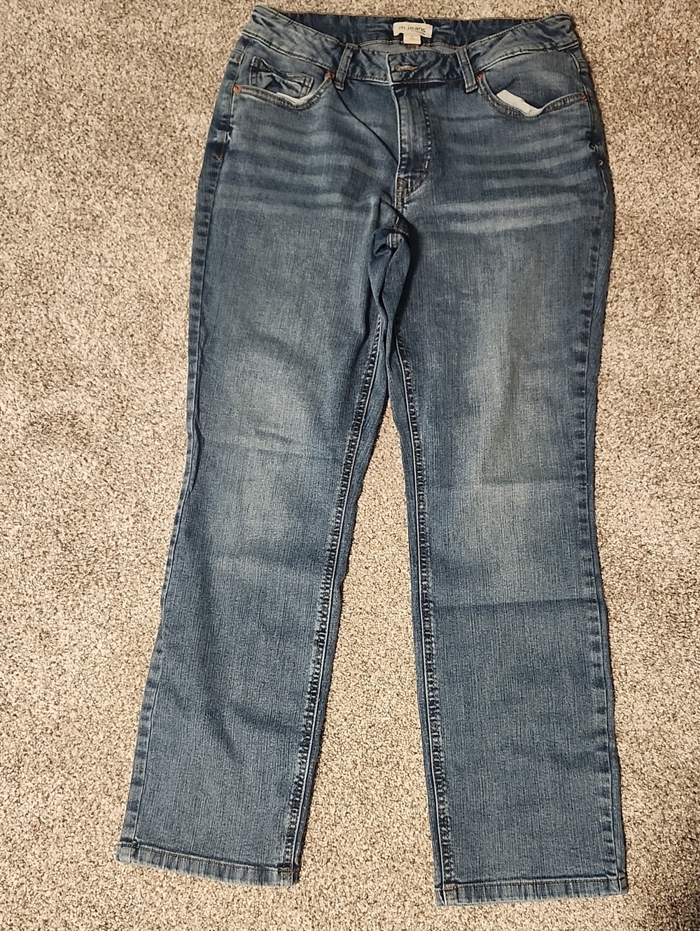 Classic Blue Women's Straight-Leg Jeans